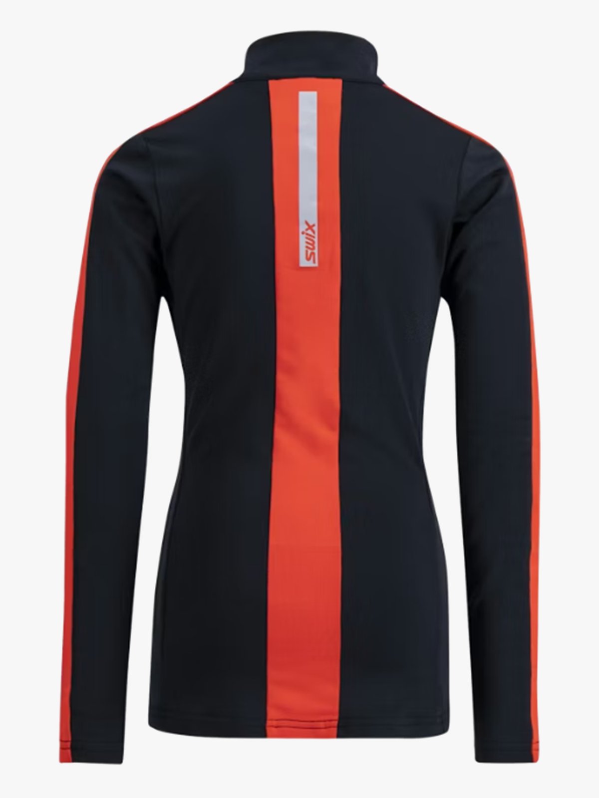 Swix Roadline NTS Half Zip Baselayer Top Junior Black / Fiery Red