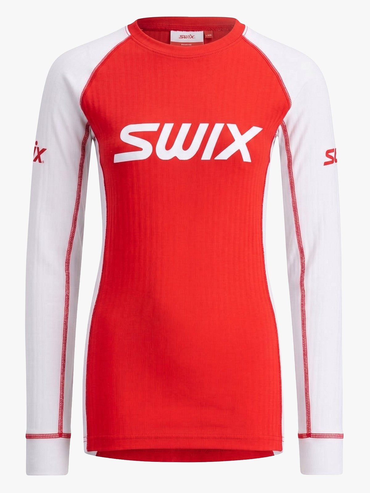 Swix RaceX Classic Long Sleeve Junior Christmas Red