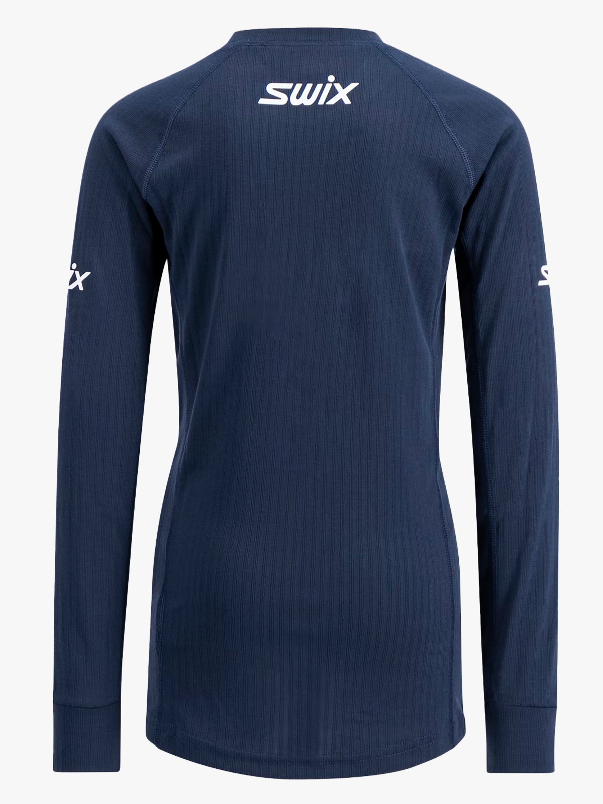 Swix RaceX Classic Long Sleeve Junior Dark Navy / Bright White