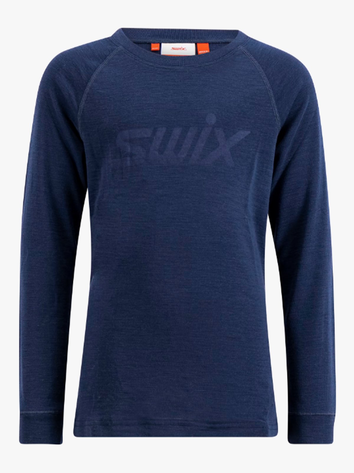 Swix RaceX Merino Long Sleeve Junior Dark Navy