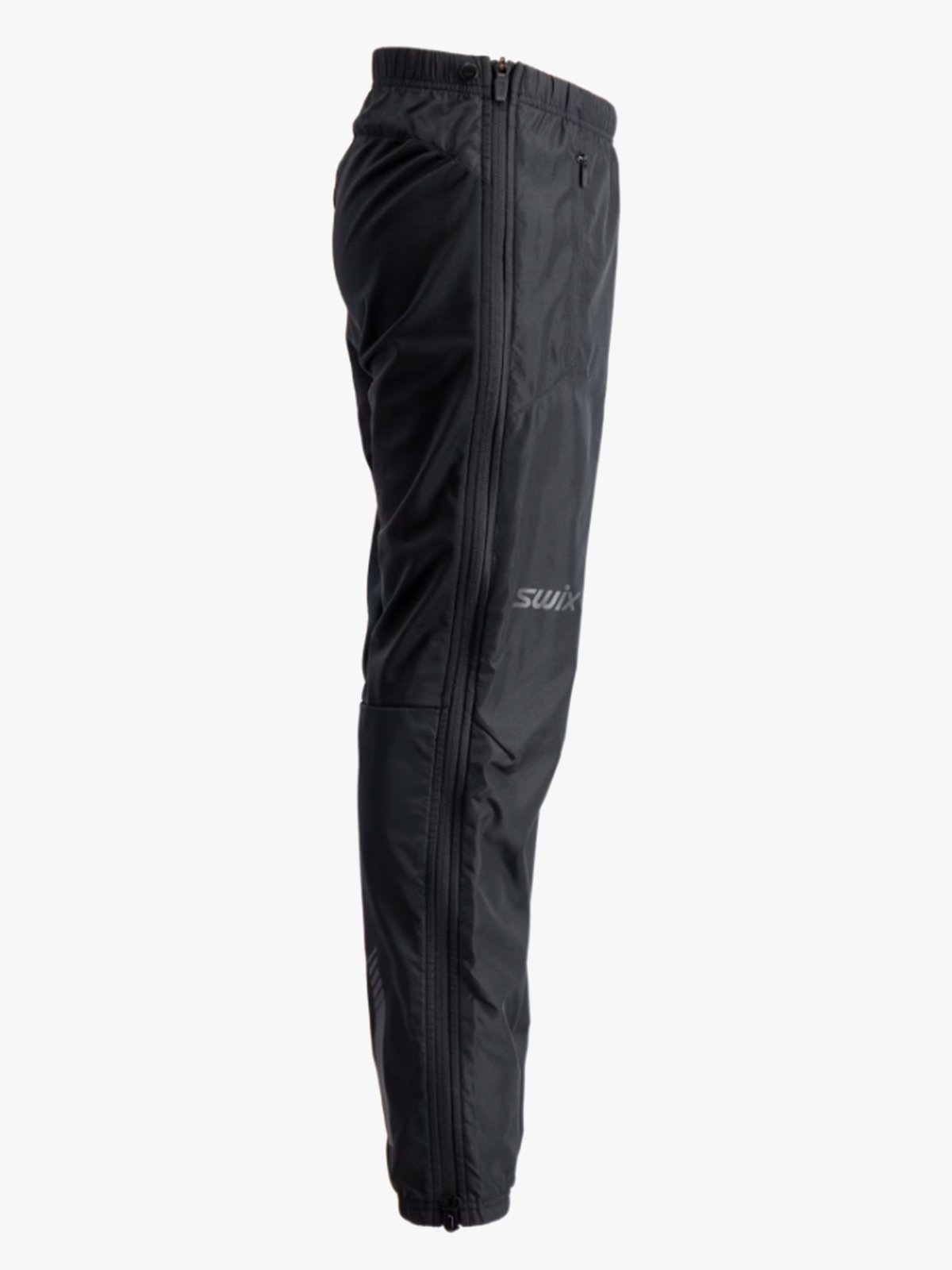 Swix Infinity Hybrid Full Zip Pants Junior Jet Black