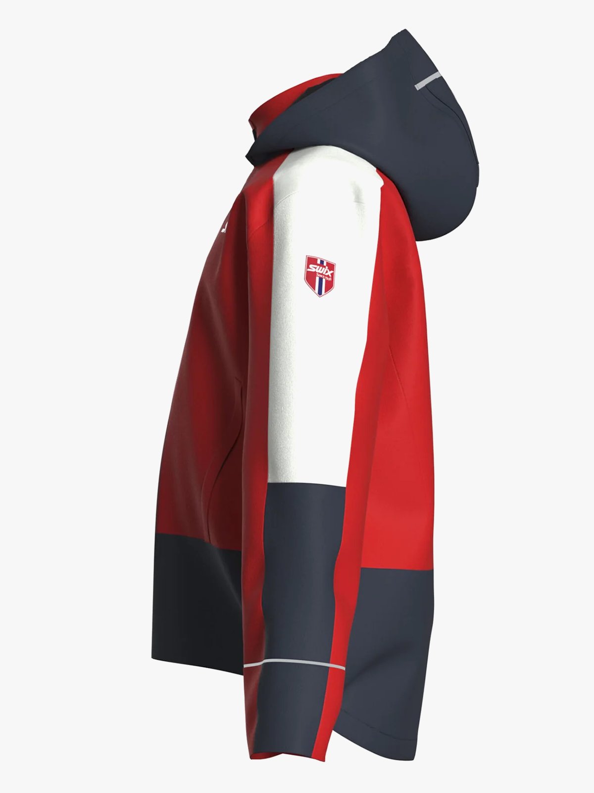 Swix Blizzard Hood Jacket Junior Swix Red