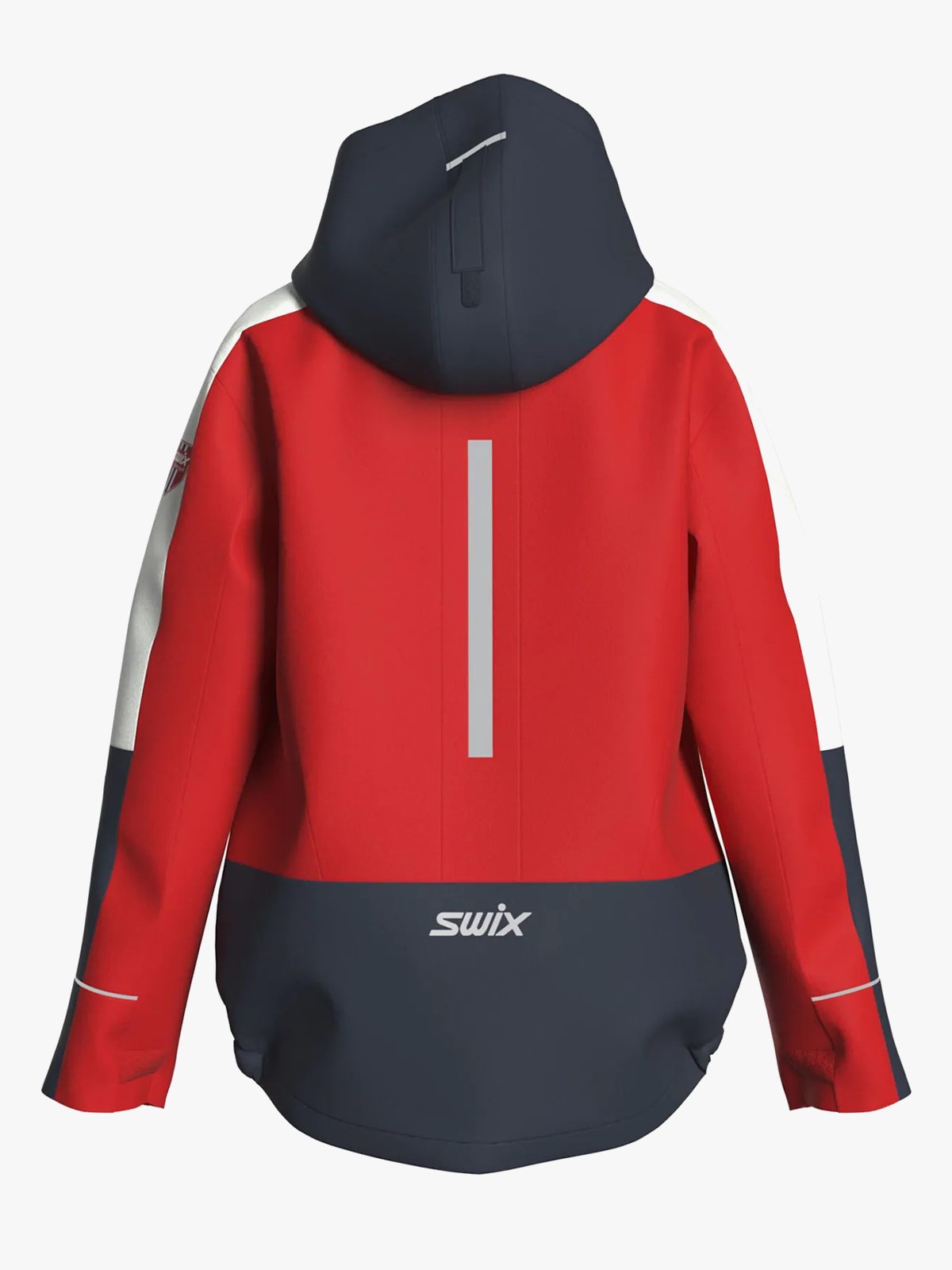 Swix Blizzard Hood Jacket Junior Swix Red