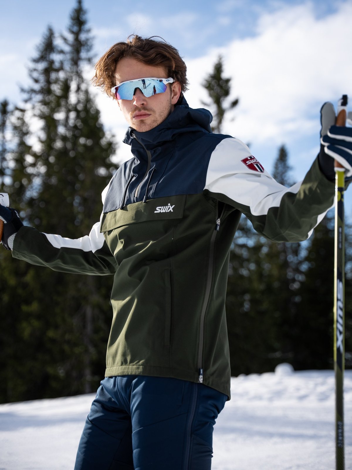 Swix Blizzard Anorak Dark Olive