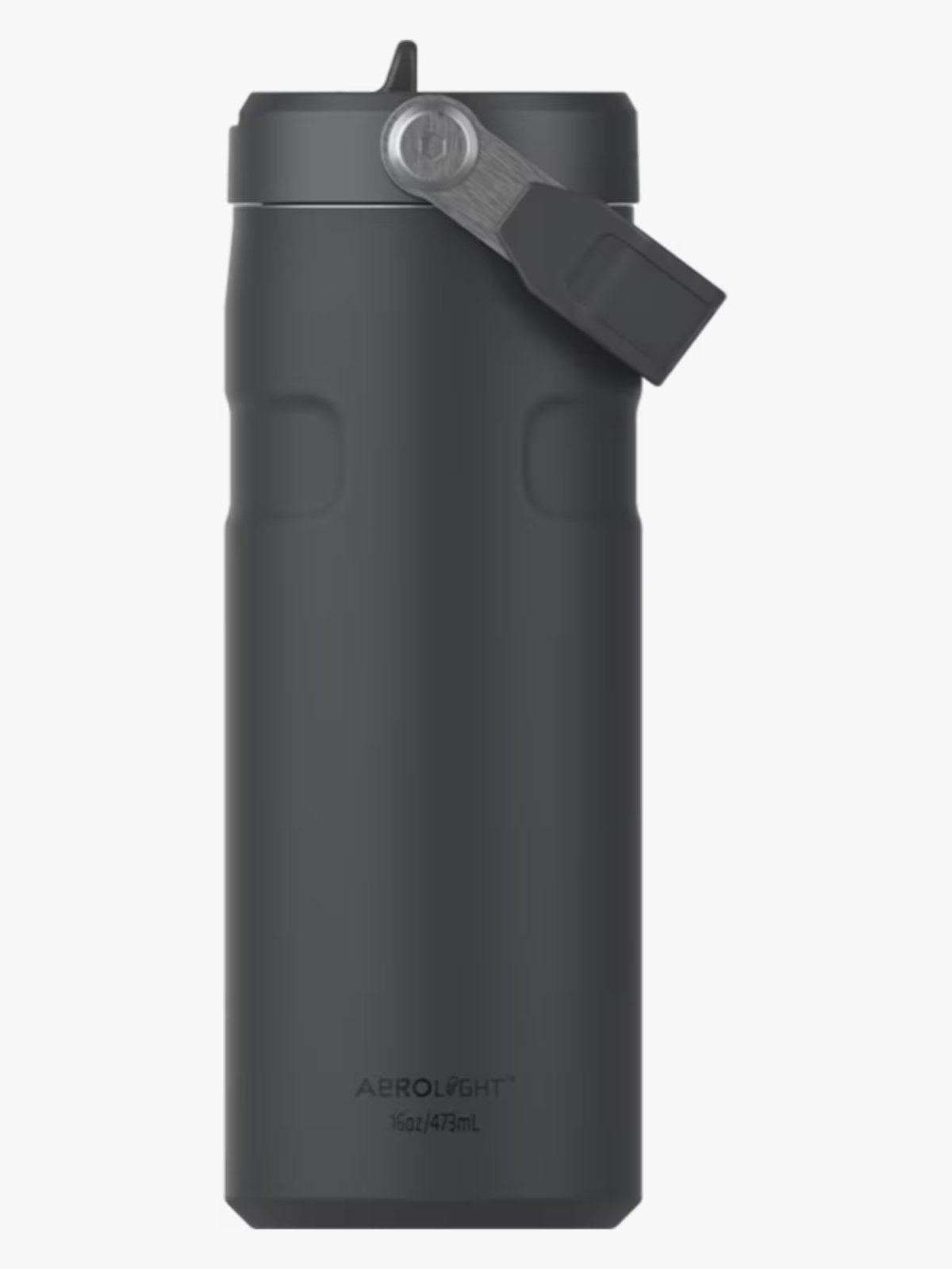 Stanley The IceFlow™ Flip Straw 2.0 Bottle 0.47L / 16oz Black 2.0