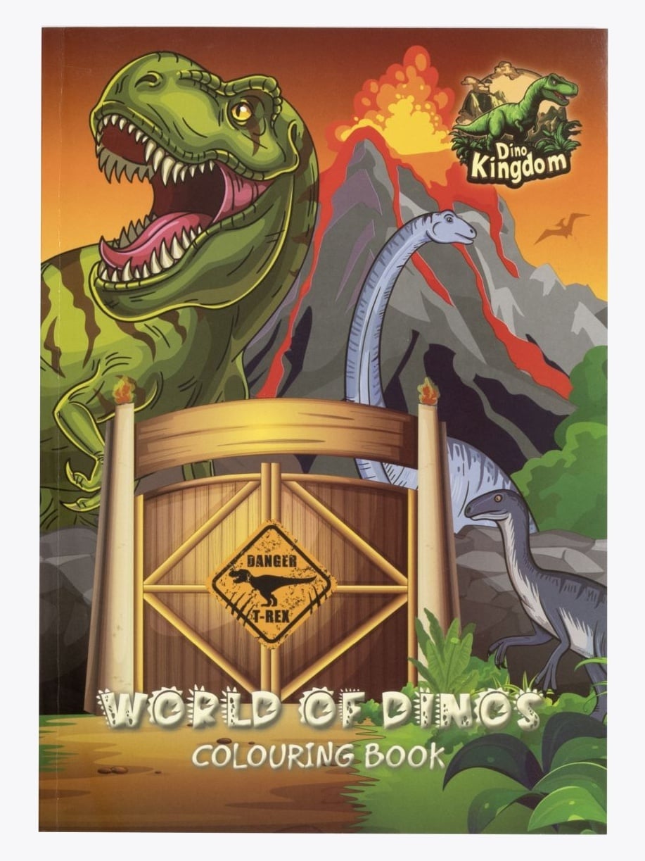 Tinka Fargebok Dinosaur 40 Sider 120g Flerfarget