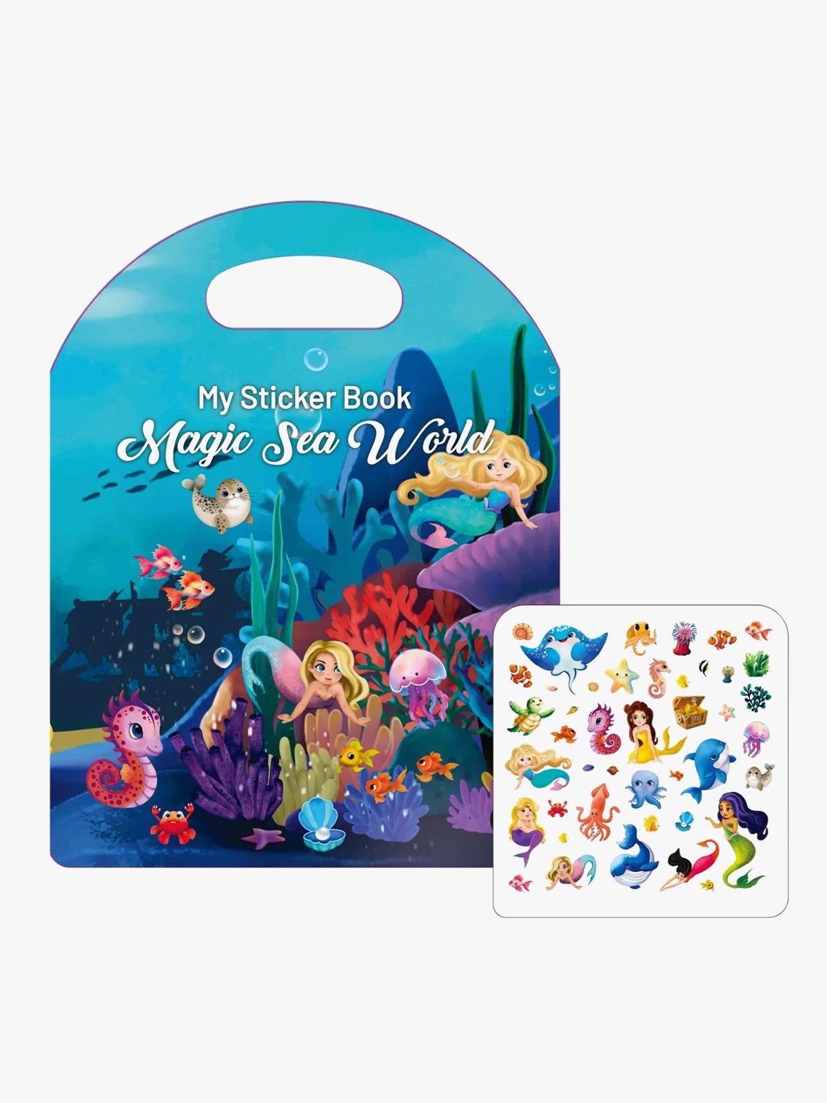 Tinka Stickersbok Havfruer Flerfarget