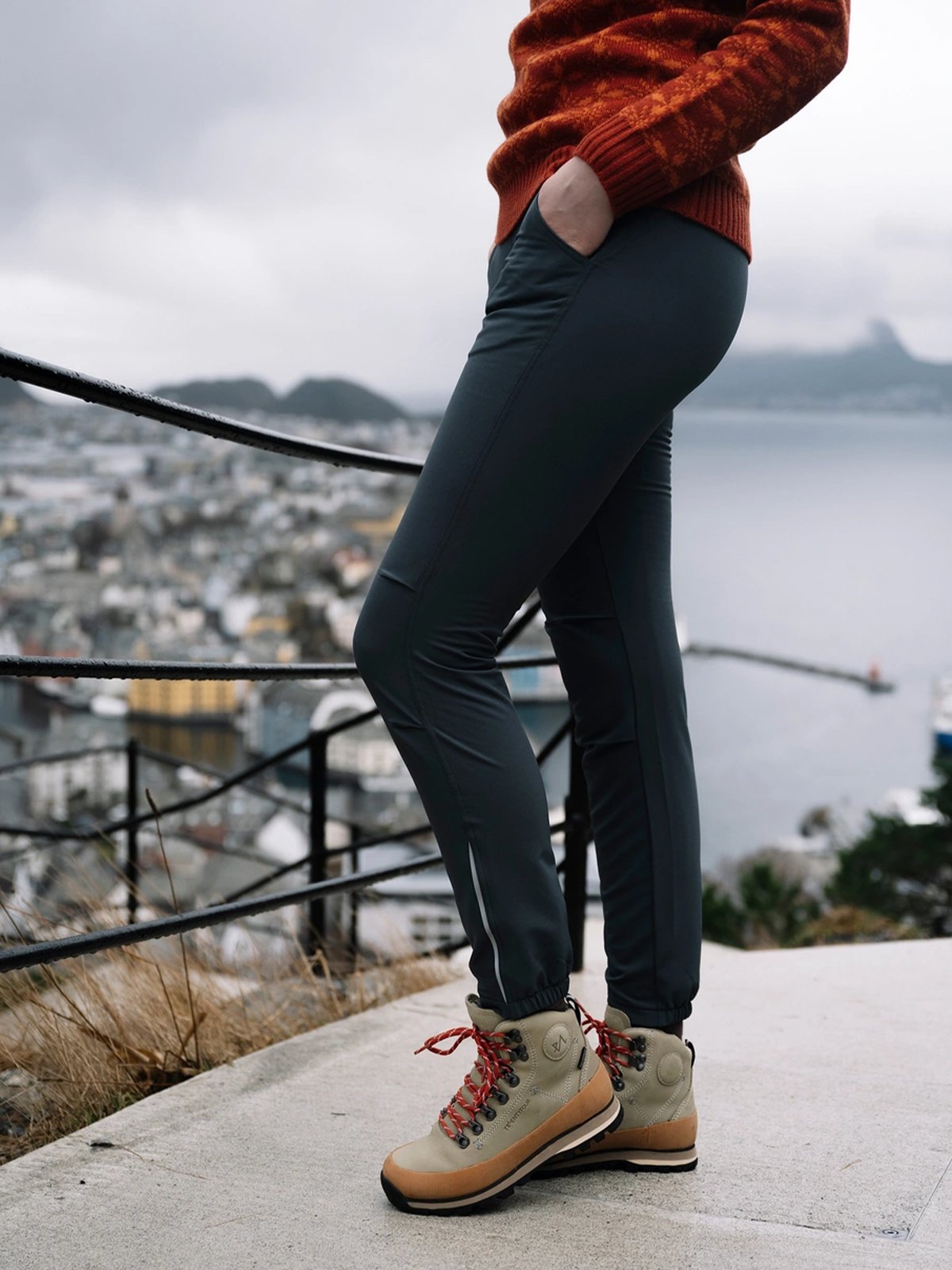 Twentyfour Finse Shapepant Antrasitt