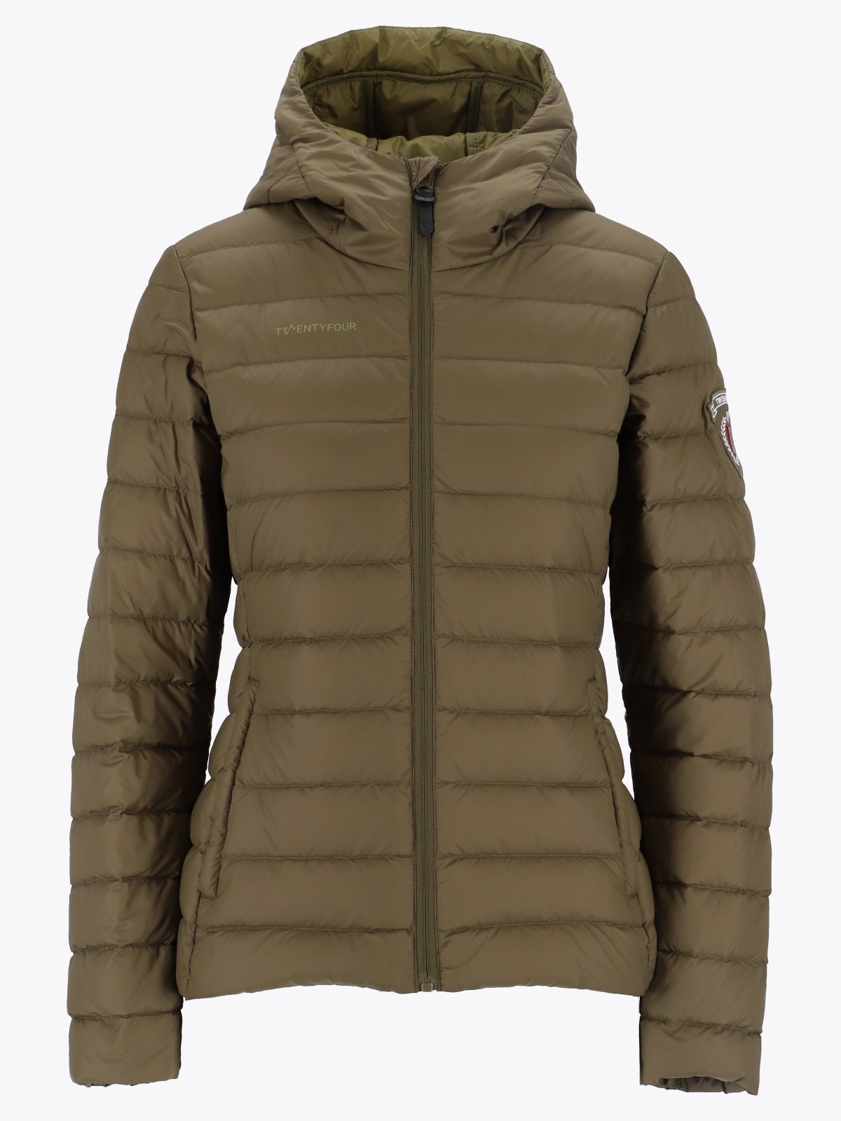 Twentyfour Finse Dunjakke M Oliven