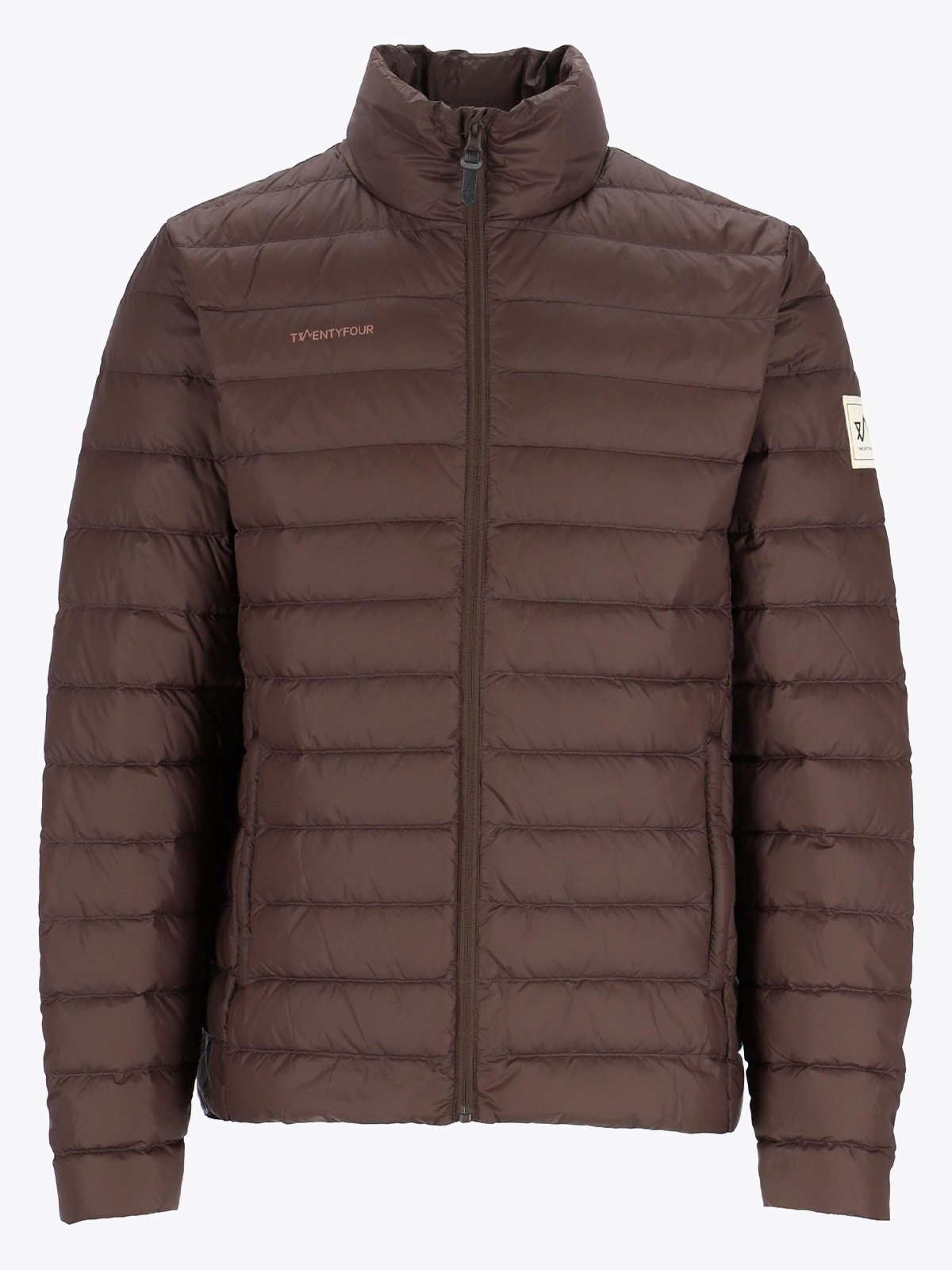 Twentyfour Finse Dunjakke Mørk Brun