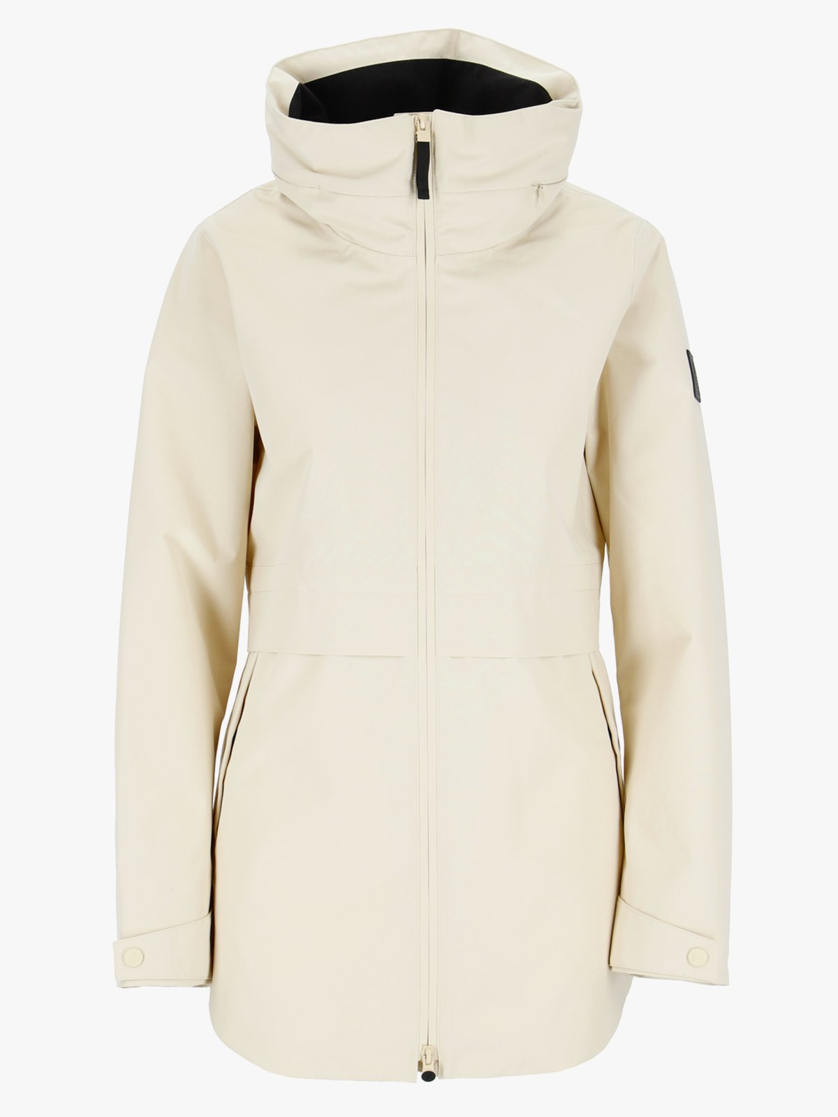 Twentyfour Mode 2-Lags Skalljakke Gråhvit