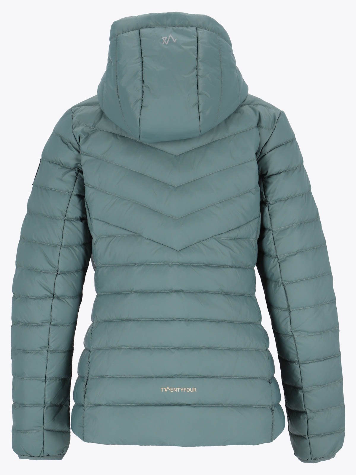 Twentyfour Finse Super Light Dunjakke Mellomgrønn