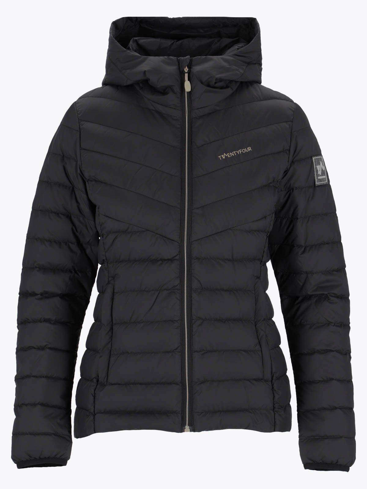 Twentyfour Finse Super Light Dunjakke Skyggesort