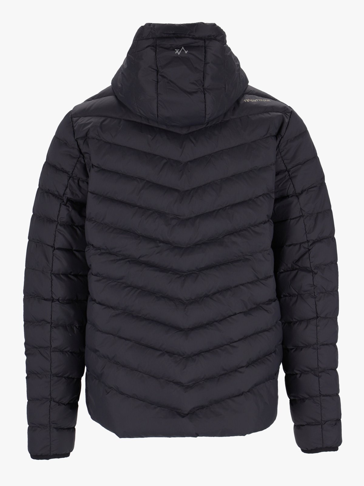 Twentyfour Finse Super Light Dunjakke Skyggesort