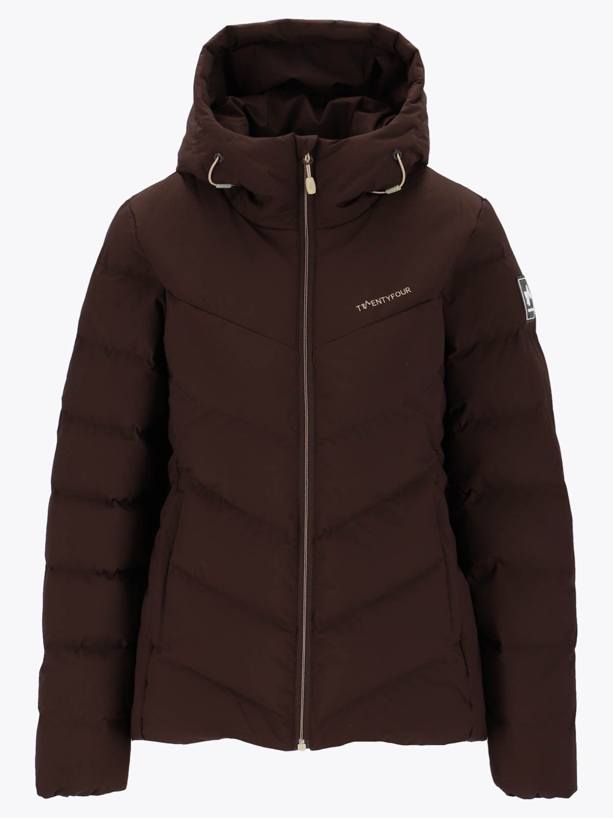 Twentyfour Finse Origin Dunjakke Mørk Brun