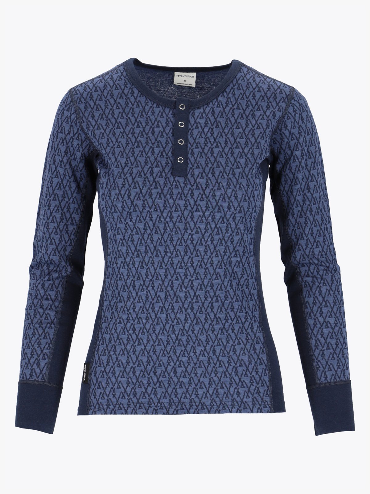 Twentyfour Aurora Aya Ulltopp Gråblå