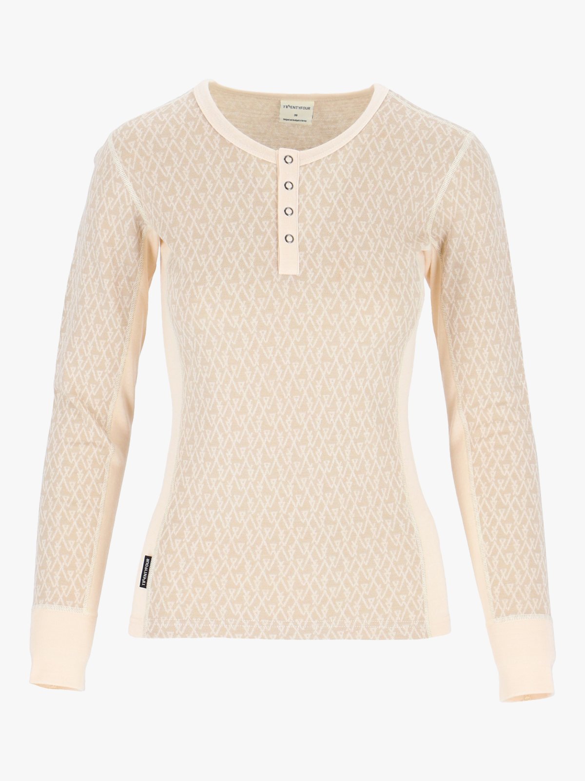 Twentyfour Aurora Aya Ulltopp Gråhvit