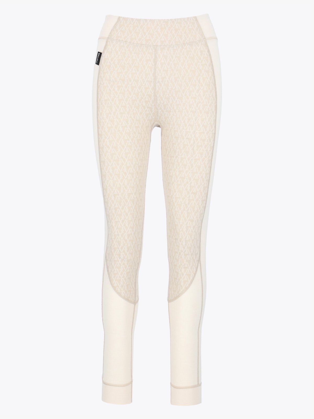 Twentyfour Aurora Aya Ulltights Gråhvit