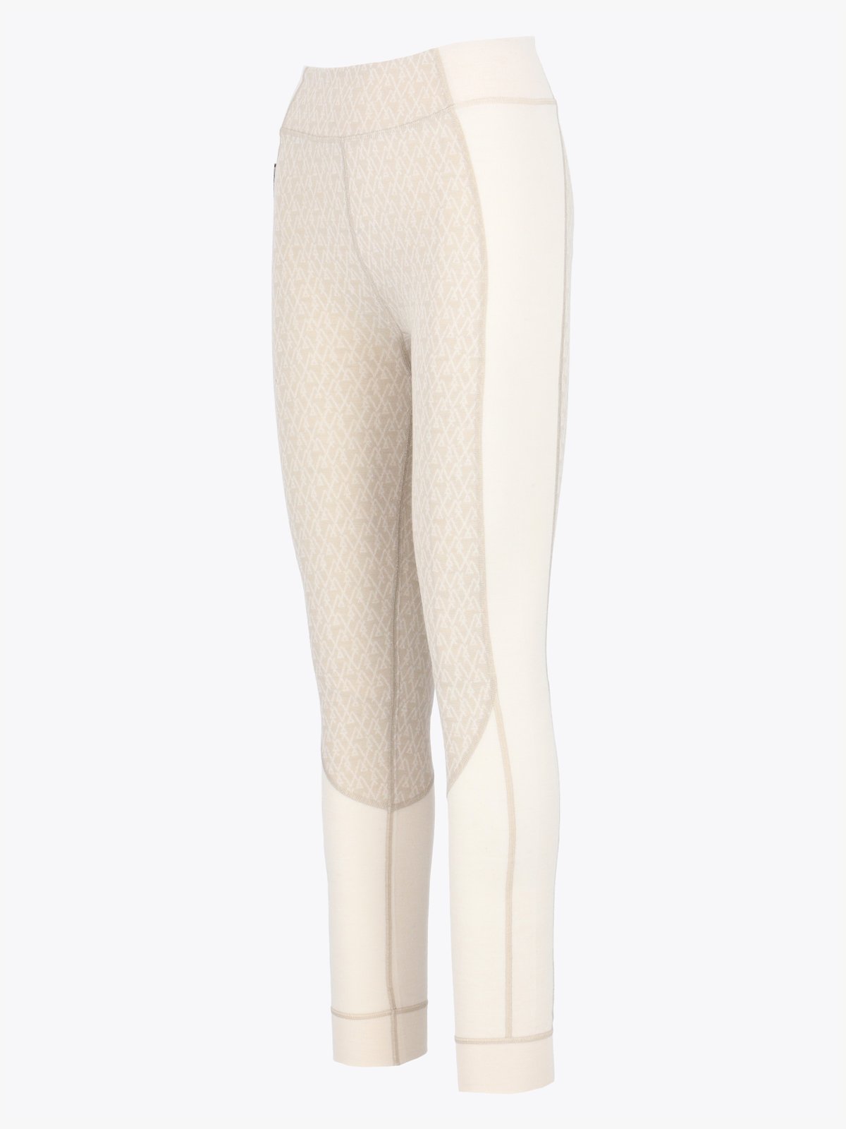 Twentyfour Aurora Aya Ulltights Gråhvit