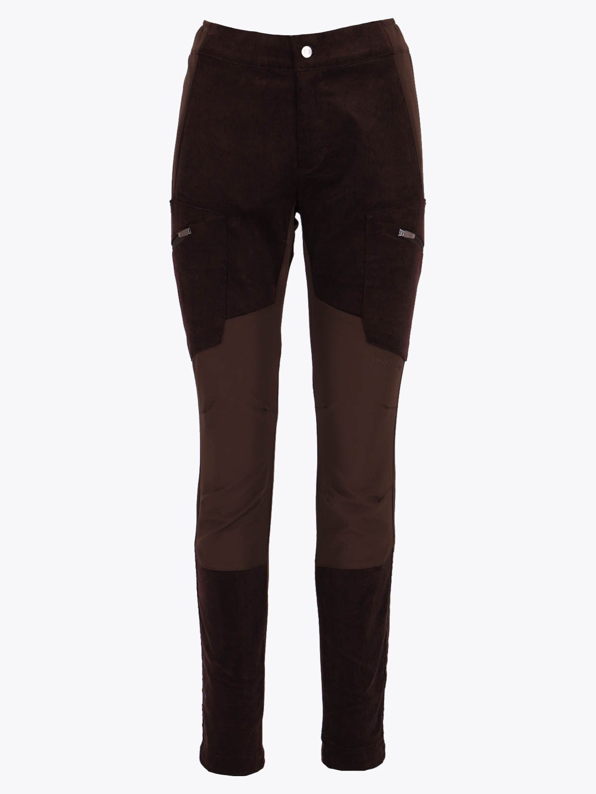 Twentyfour Finse Shape Cordbukse Mørk brun