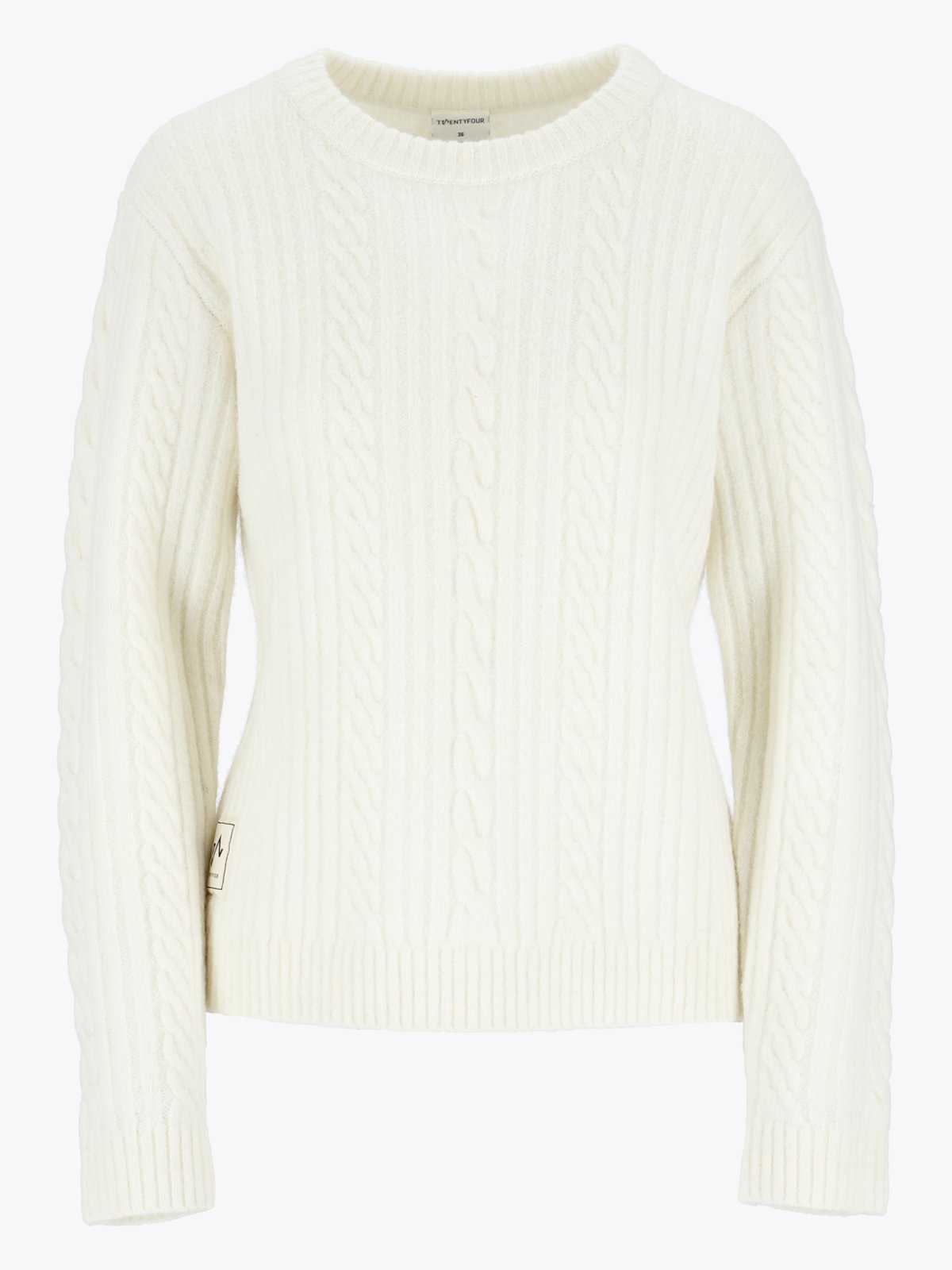 Twentyfour Finse Cable Genser Krem