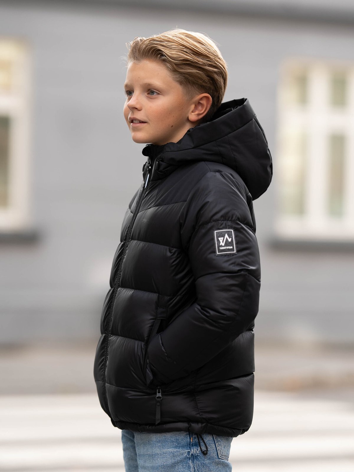 Twentyfour Isbre Dunjakke Junior Sort