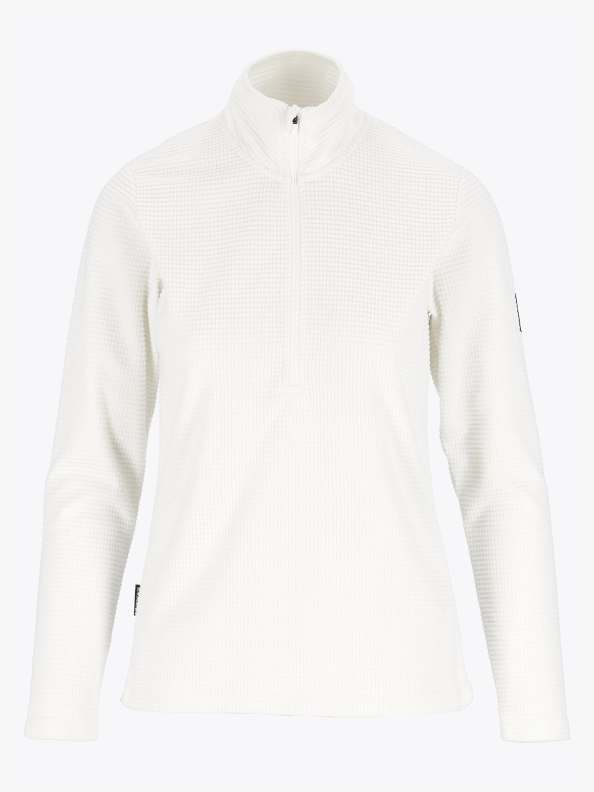 Twentyfour Flåm Half Zip Fleece Hvit