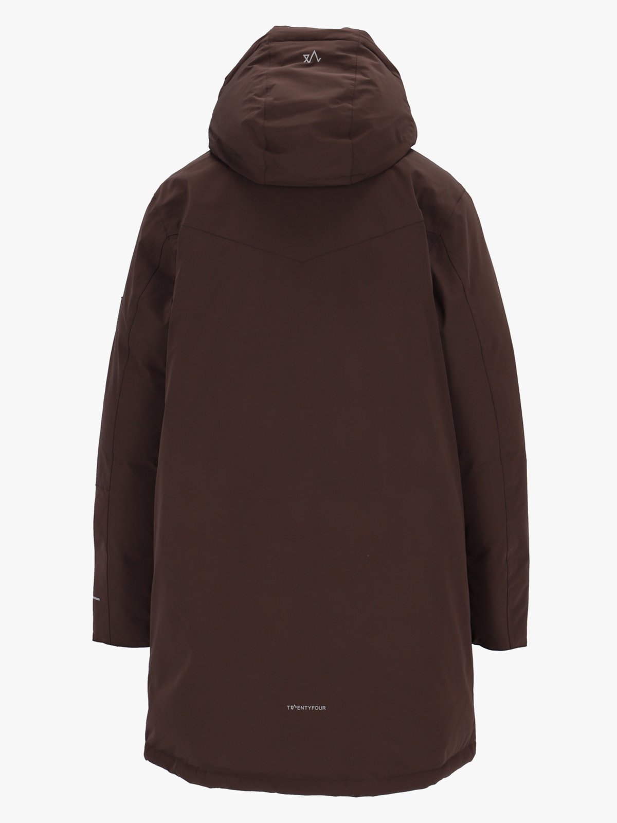 Twentyfour Finse Dunparkas Mørk Brun