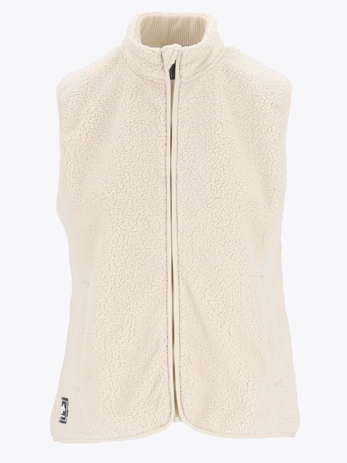 Twentyfour Finse Sherpa Vest Gråhvit