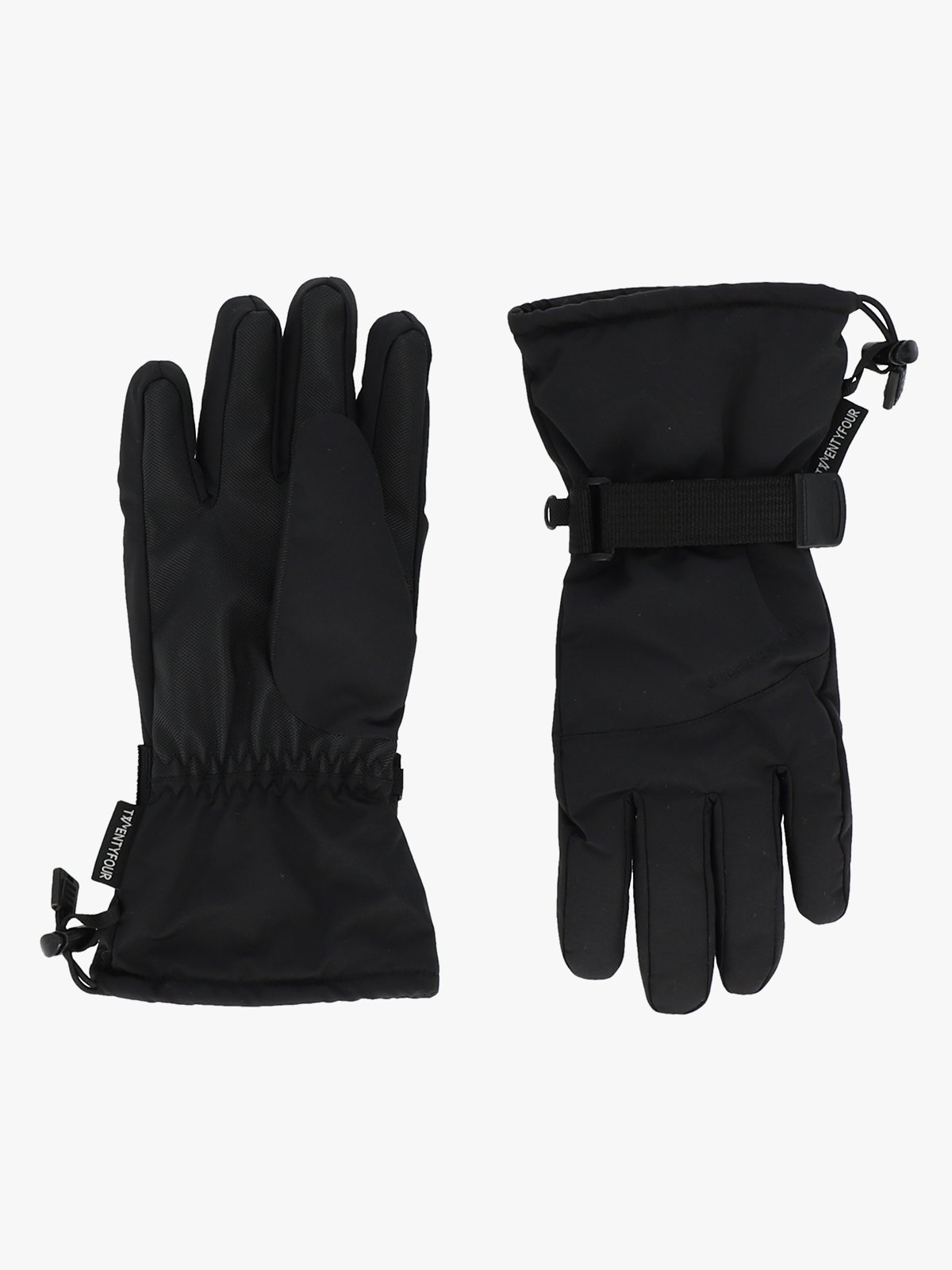 Twentyfour Isbre Warm Hanske Sort