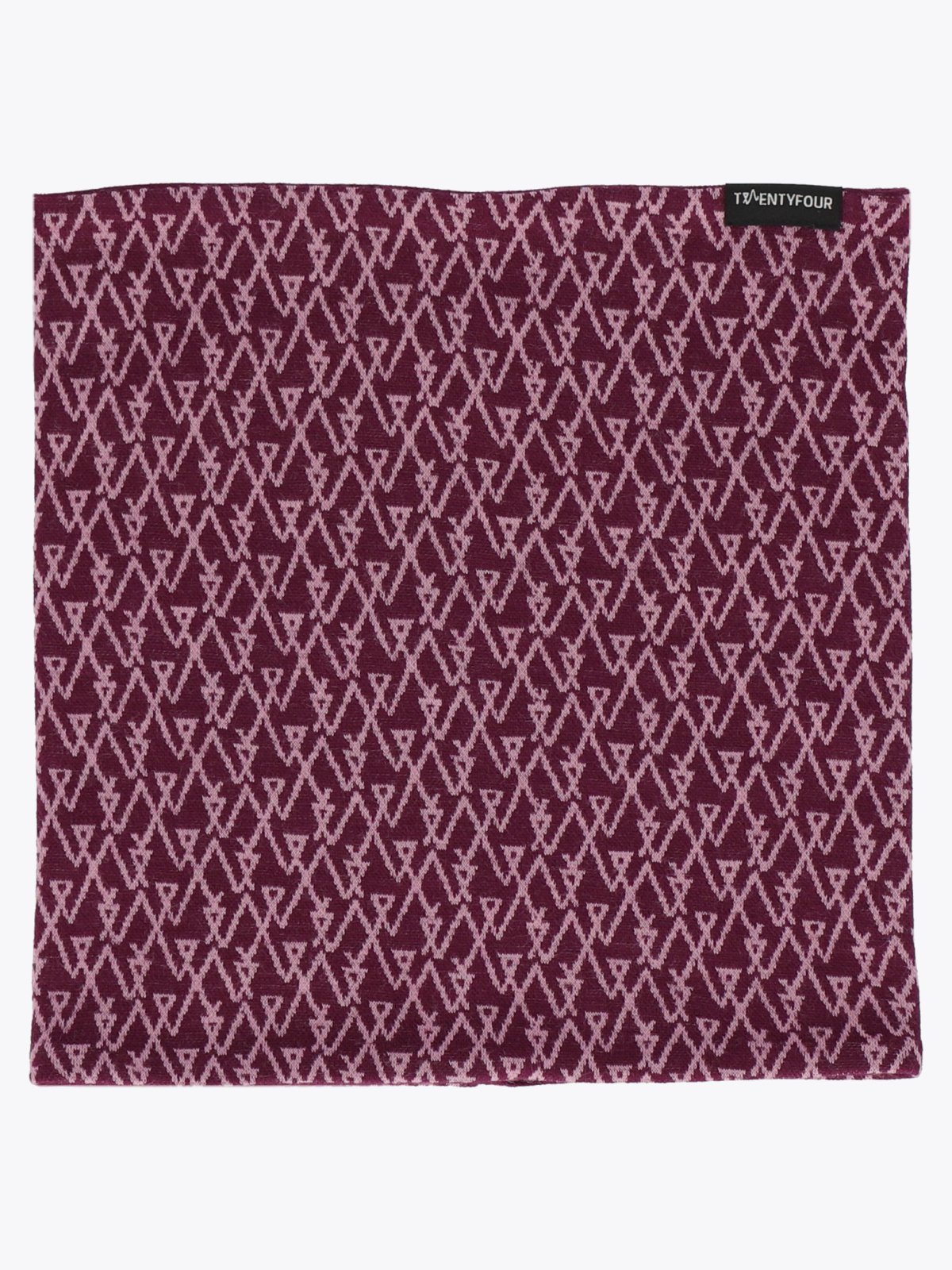 Twentyfour Finse 2W Ullhals Mørk Burgunder