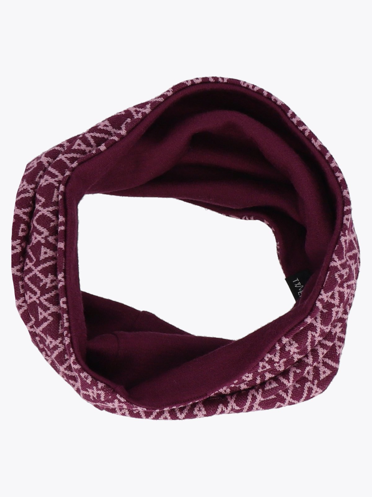 Twentyfour Finse 2W Ullhals Mørk Burgunder