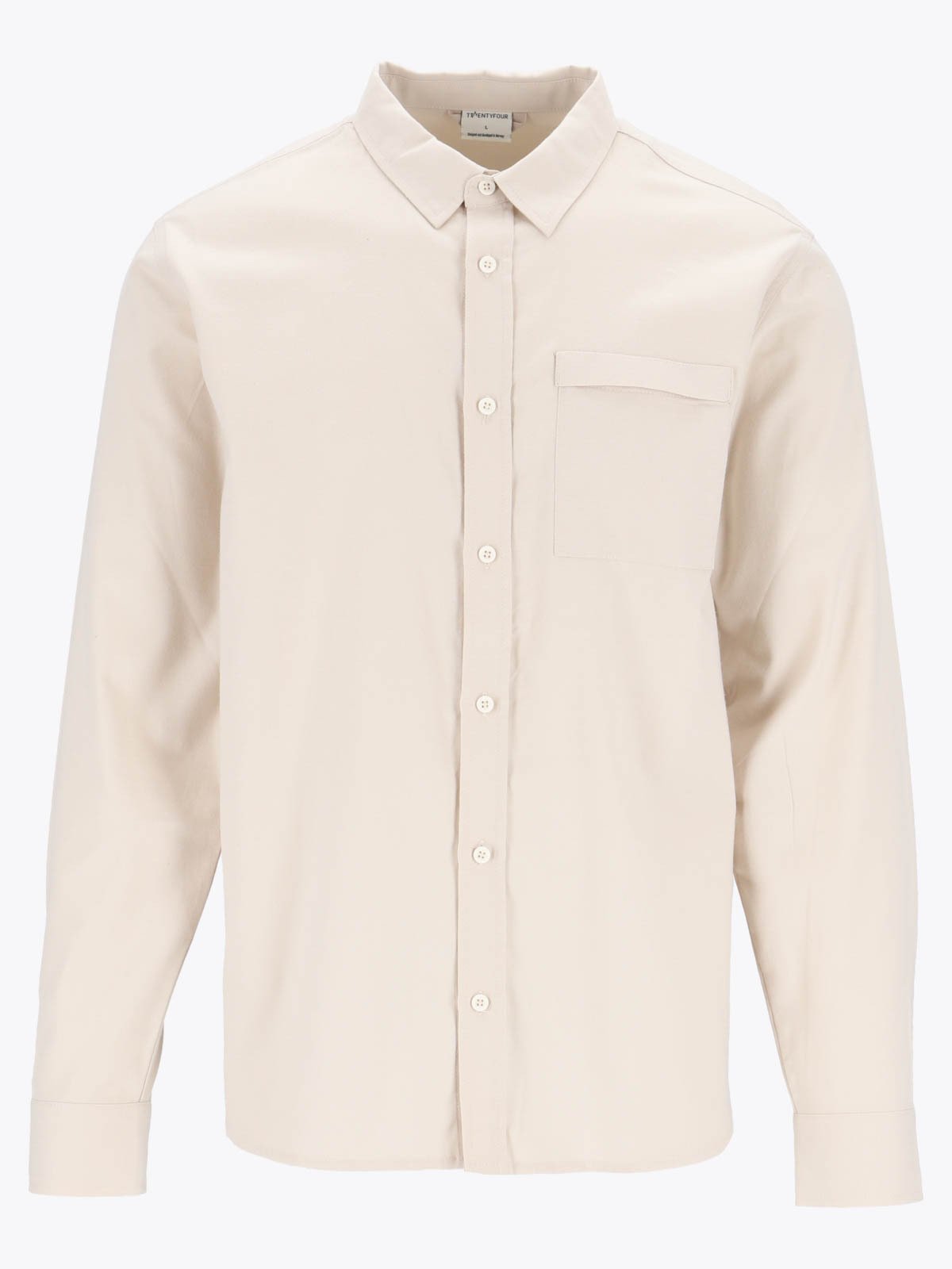 Twentyfour Mode Skjorte Gråhvit