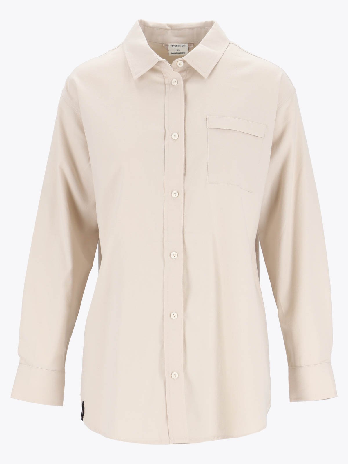 Twentyfour Mode Skjorte Gråhvit