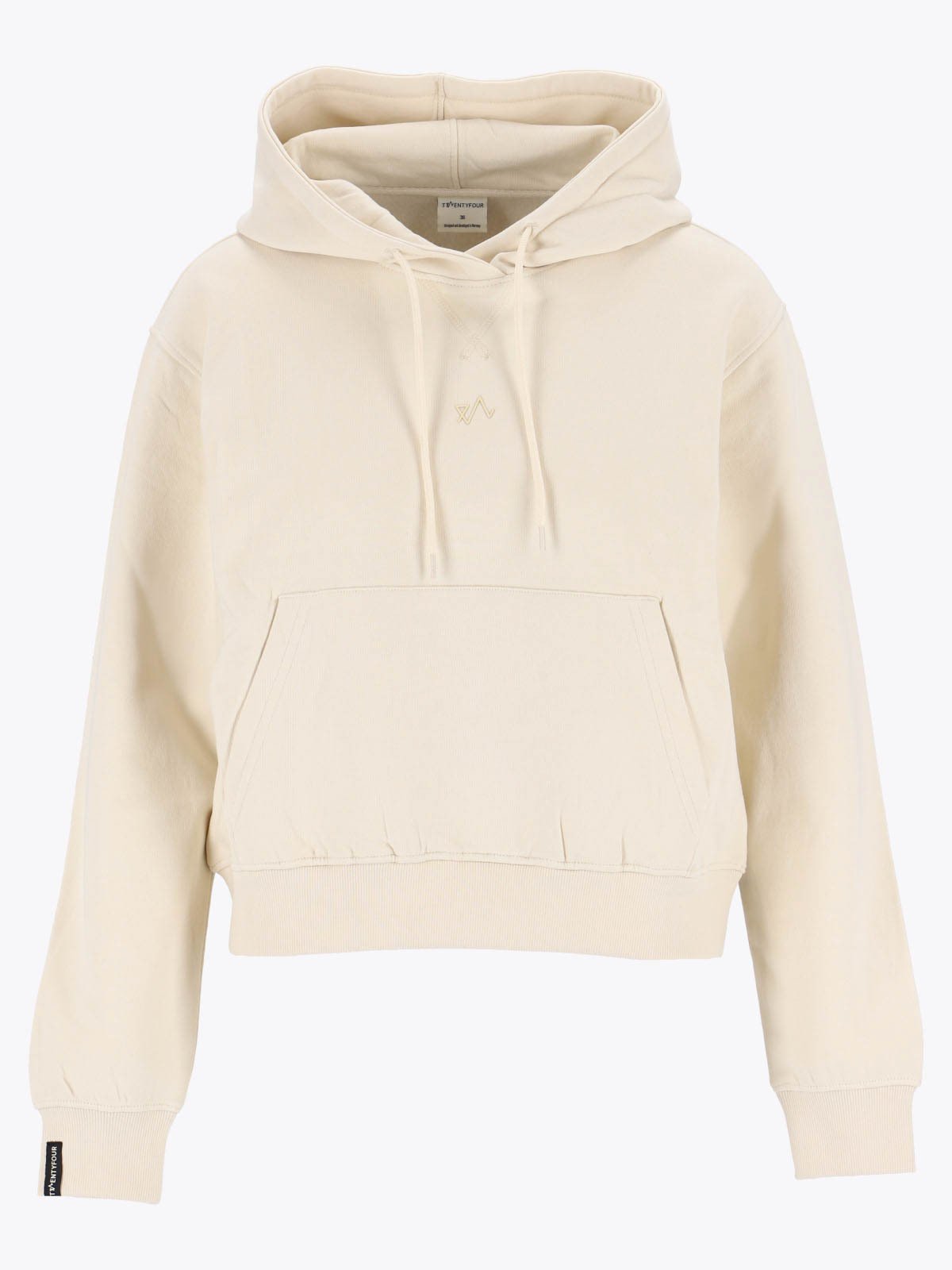 Twentyfour & Hoodie Gråhvit