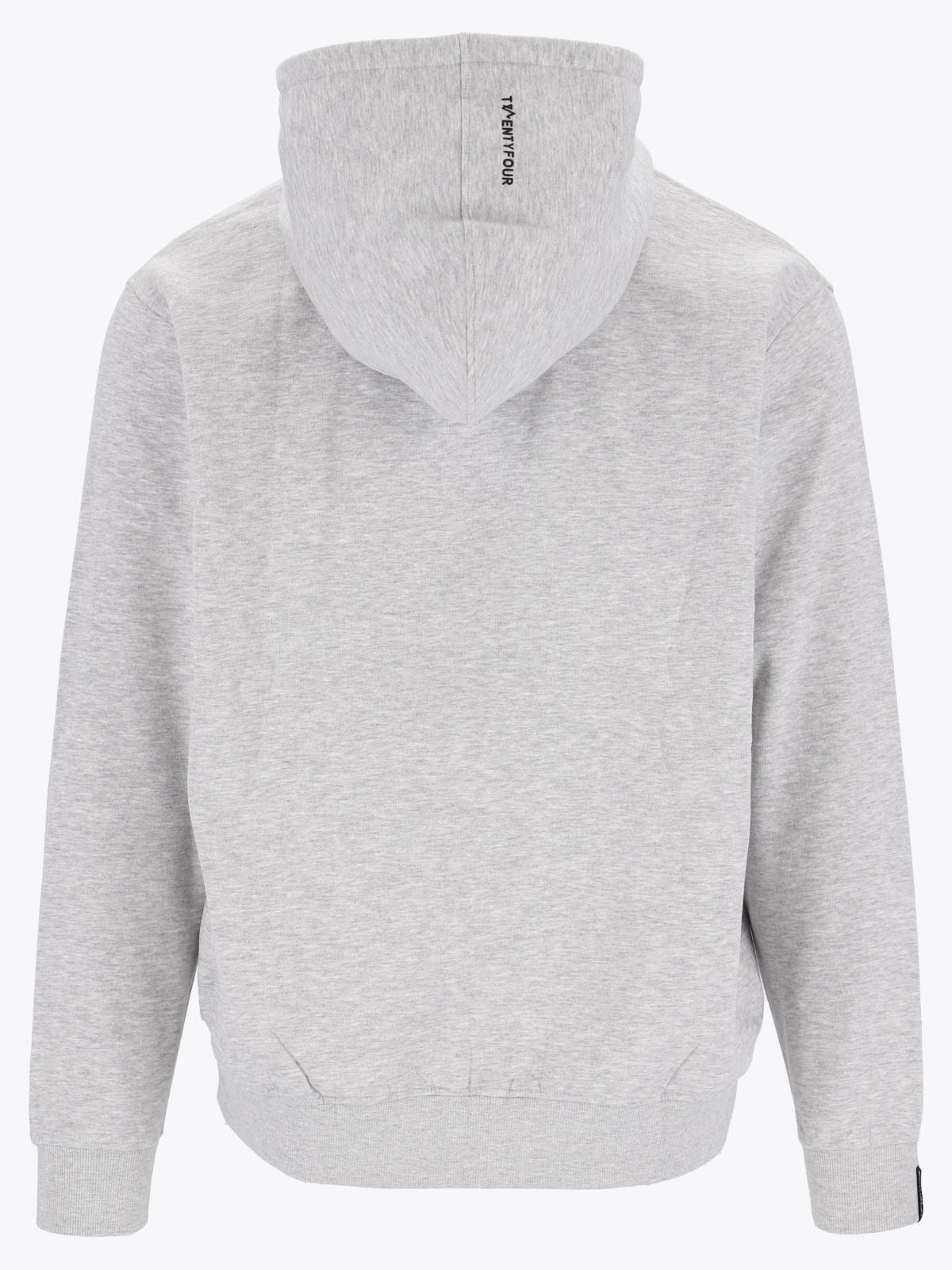 Twentyfour & Zip Hoodie Lys Grå M