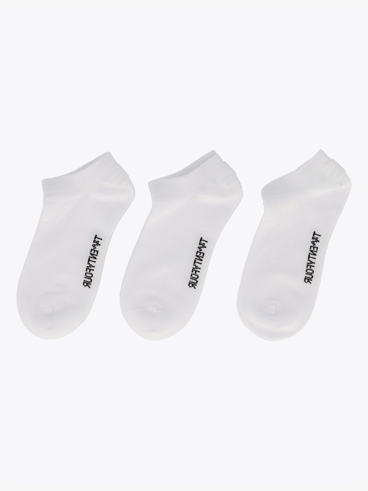 Twentyfour & Ankelsokk Sneaker 3-Pack Hvit