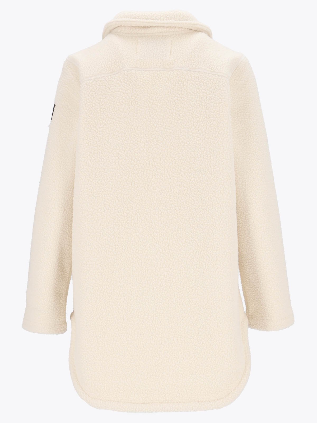 Twentyfour Mode Pile Jakke Gråhvit