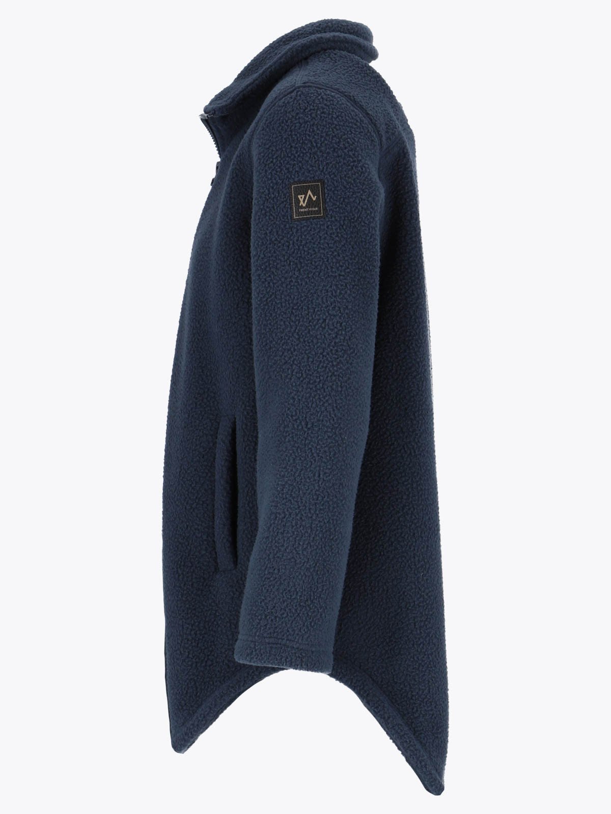 Twentyfour Mode Pile Jakke Marine