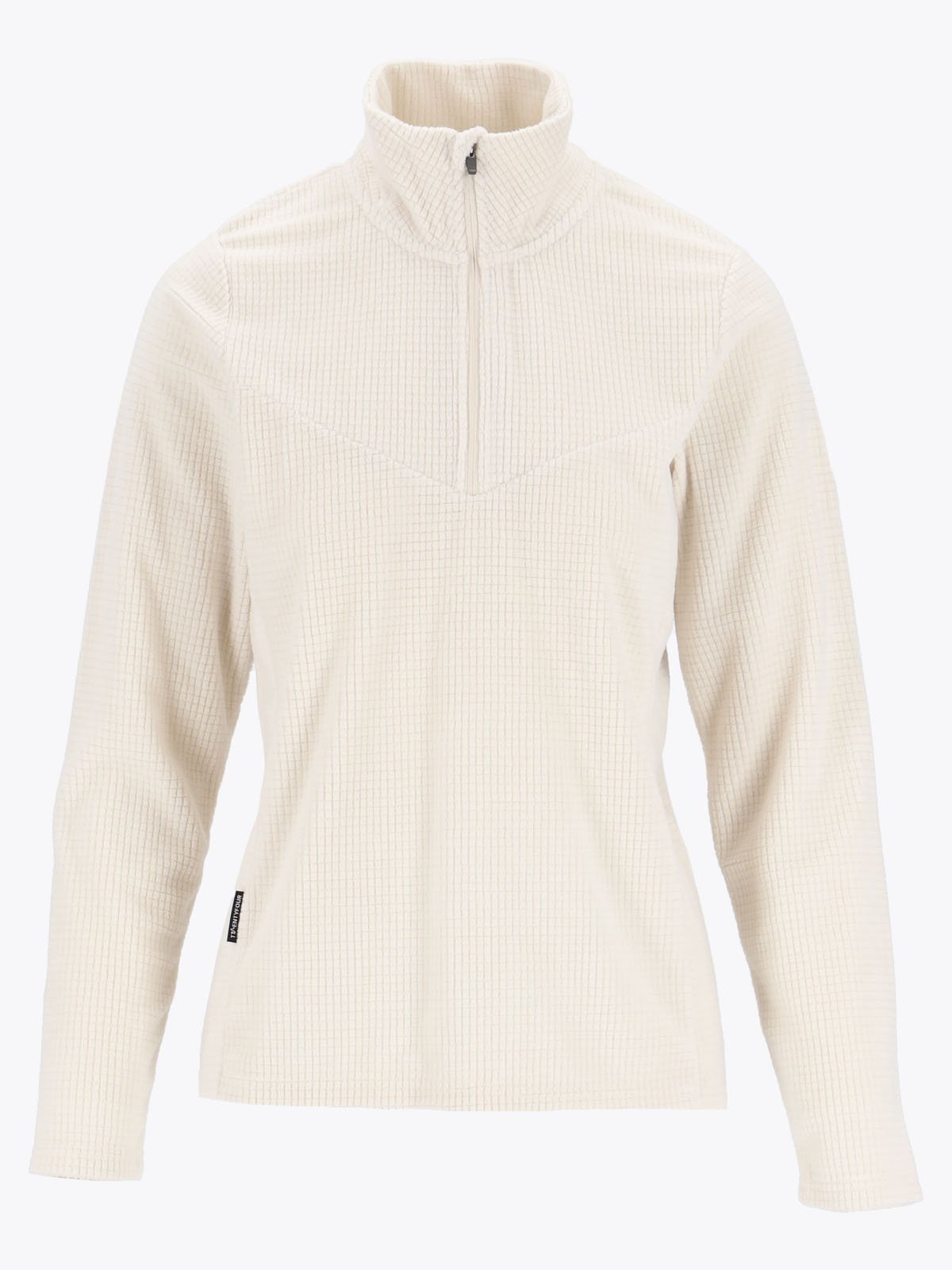 Twentyfour Venture Light Fleece Half Zip Gråhvit