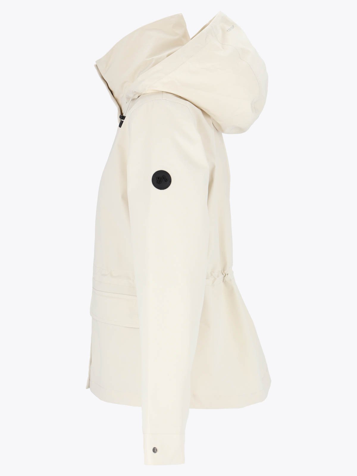 Twentyfour Mode Kaja Skalljakke Gråhvit