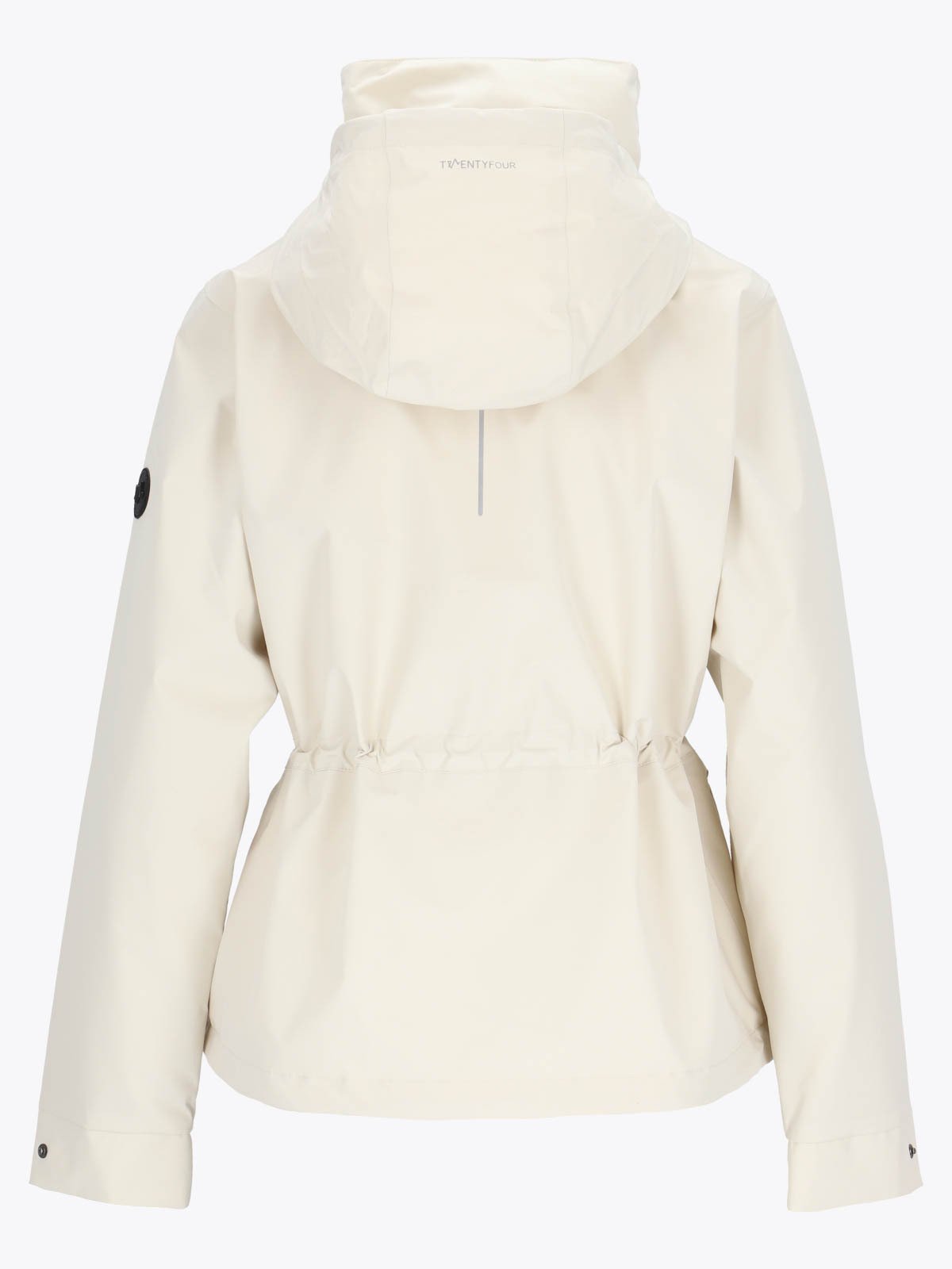 Twentyfour Mode Kaja Skalljakke Gråhvit