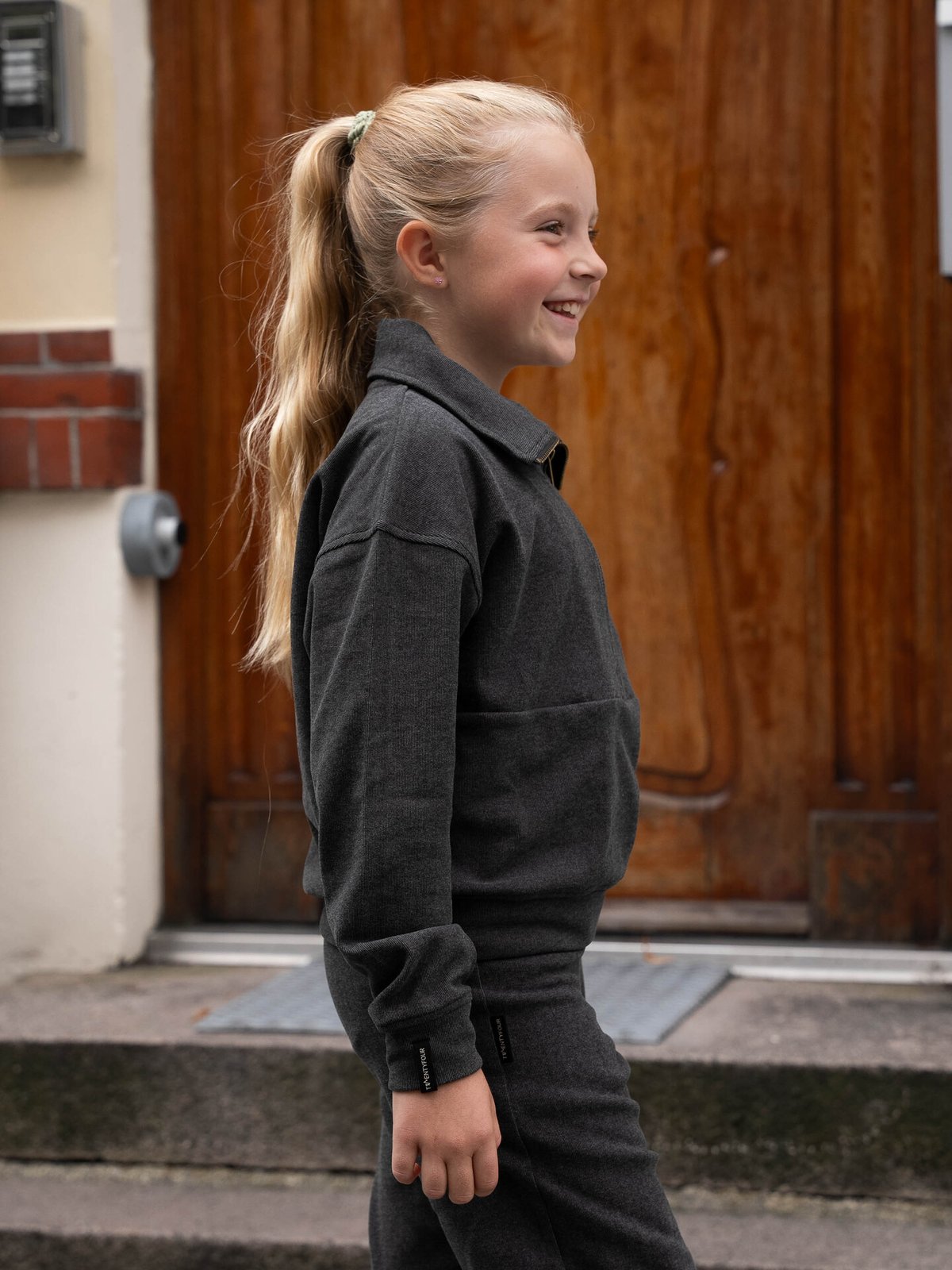 Twentyfour Mode Cozy Half Zip Junior Sort