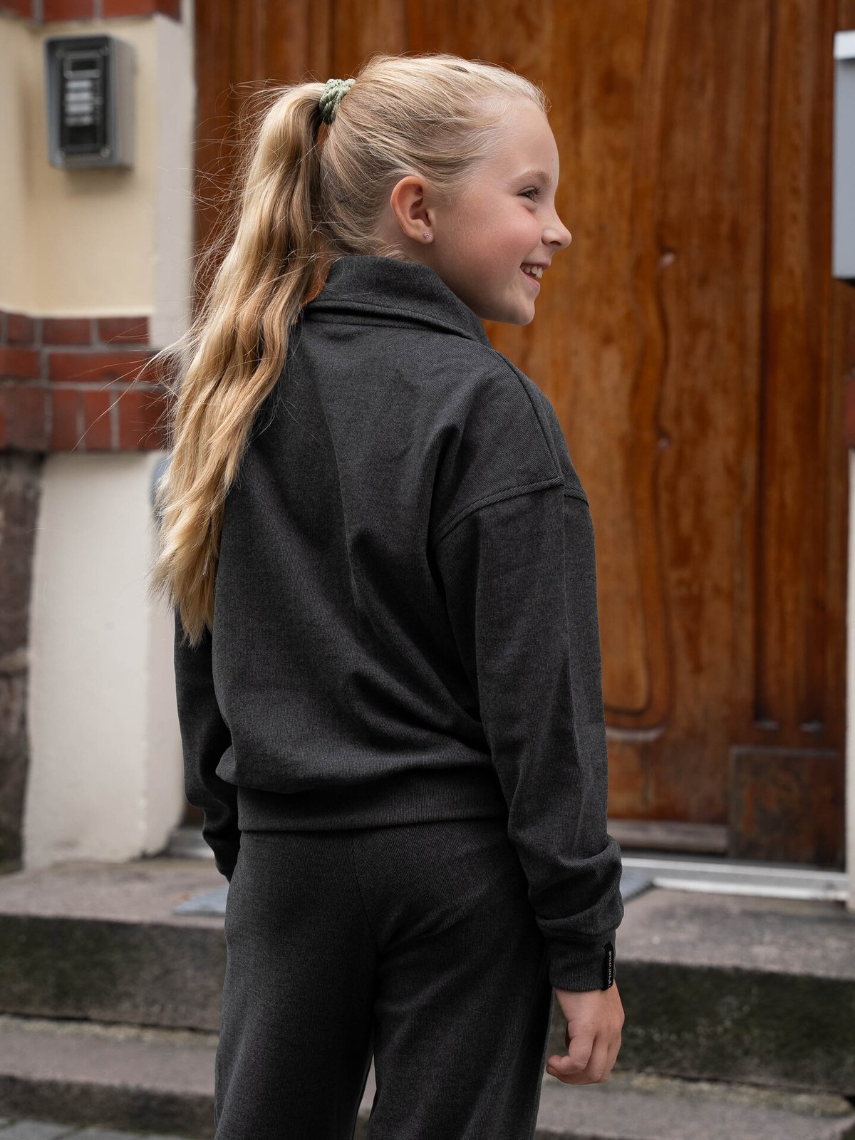 Twentyfour Mode Cozy Half Zip Junior Sort