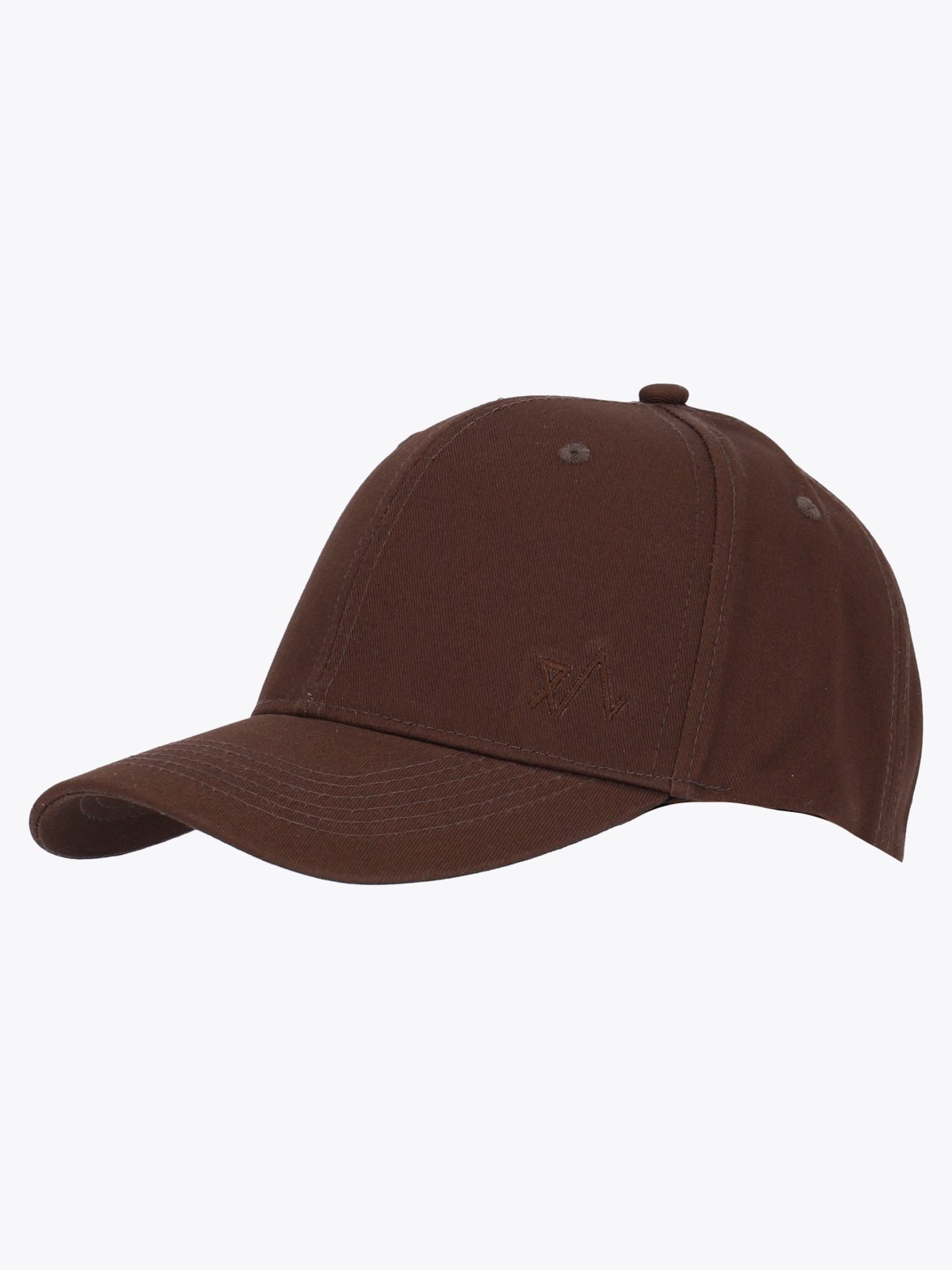 Twentyfour & Brand Cap Mørk brun