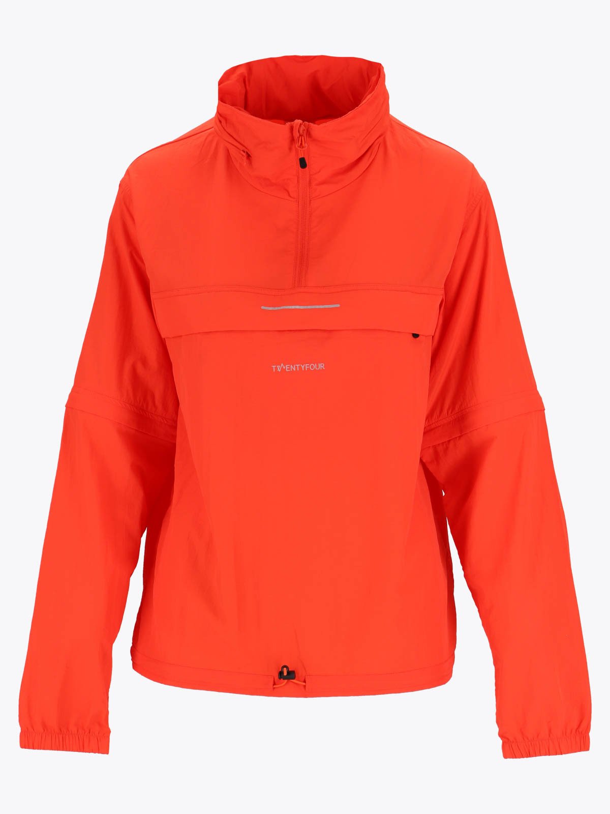 Twentyfour Mode Vind Anorakk Tomatrød