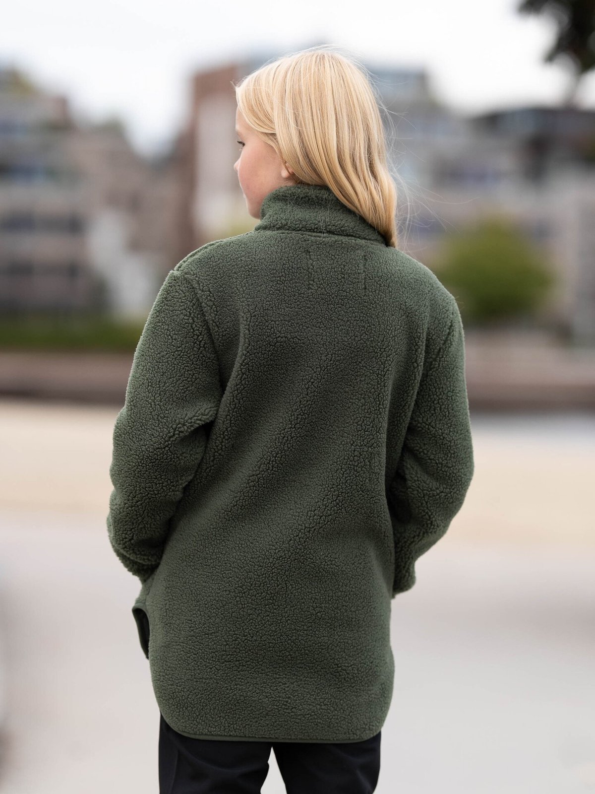 Twentyfour Mode Pile Half-Zip Junior Furu