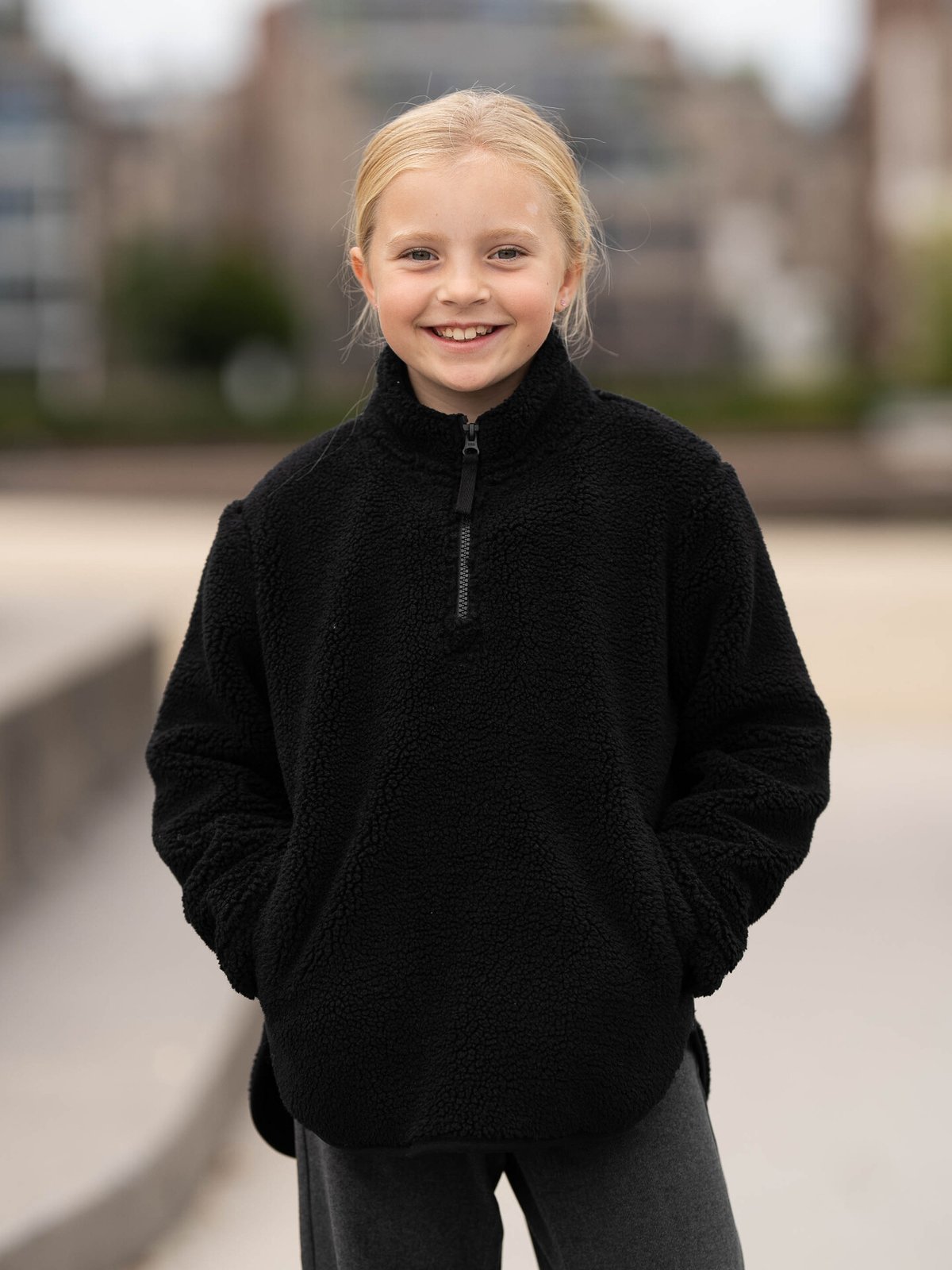 Twentyfour Mode Pile Half-Zip Junior Sort