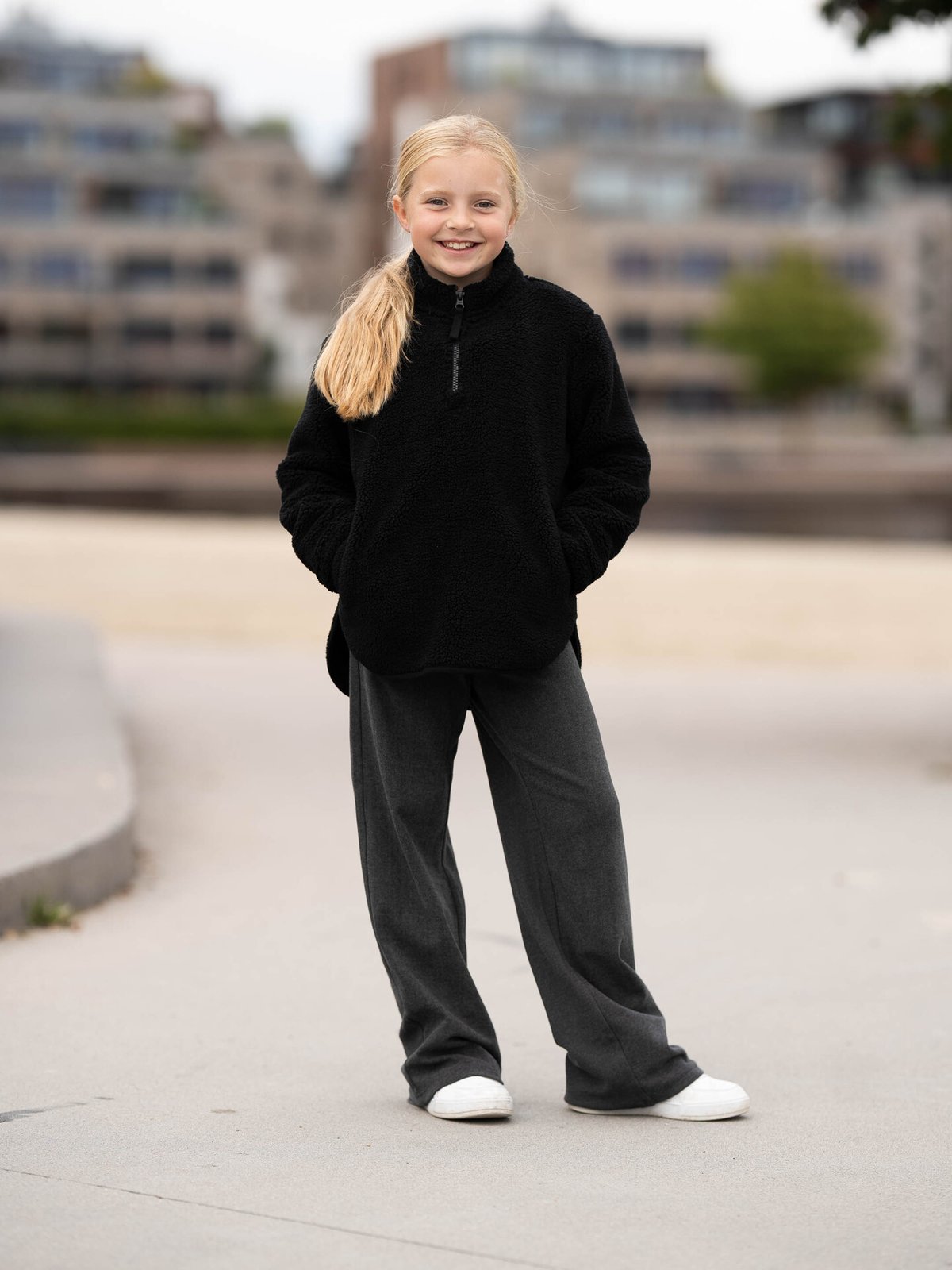 Twentyfour Mode Pile Half-Zip Junior Sort