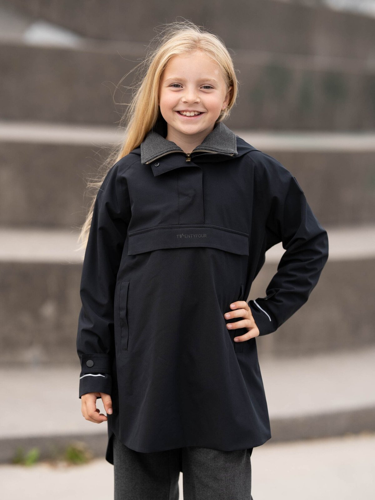 Twentyfour Mode 2-lags Poncho Junior SORT